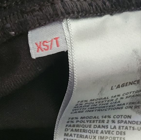 L'Agence Rochelle High Rise Pull On Pants Size XS Tall - Picture 5 of 9